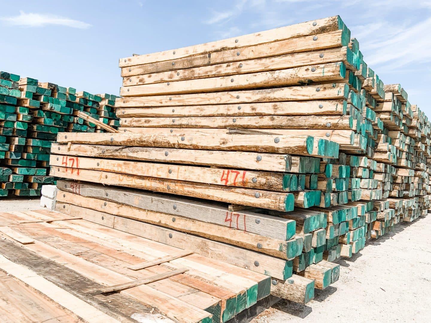 8" Timber Mats Dakota Matting